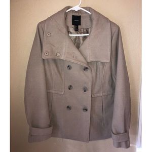 Nude Pea Coat